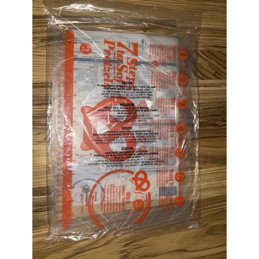 Pampered‎ Chef Pretzel Mat #100075 NEW! In Plastic Mat Only